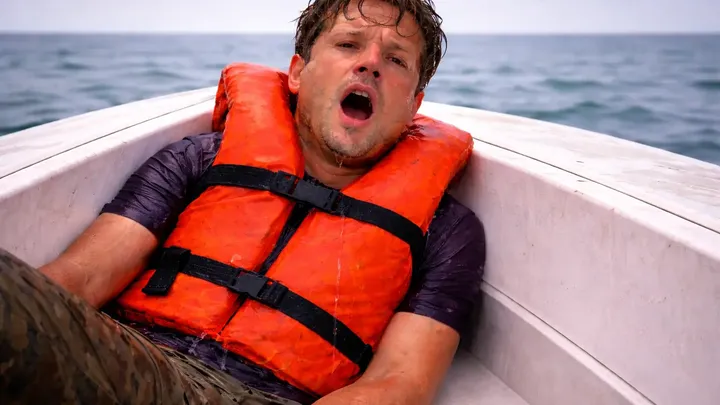 Um barco quase os atingiu no meio do oceano - o que eles encontraram a bordo os fez agir imediatamente