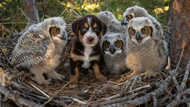 Horned Owl Snatches Puppy from Yard – What the Neighbors Discover Will Blow Your Mind!