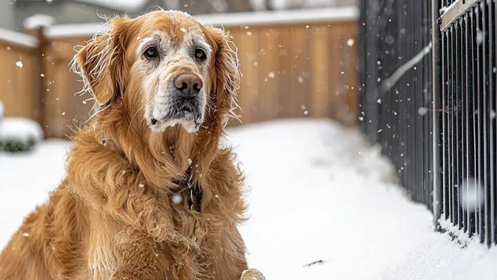 Elderly Man Rescues Dog During Snowstorm and Makes a Heartwarming Discovery
