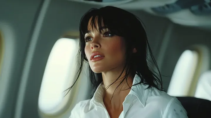 Mulher cede assento de avião para veterano e fica pálida ao descobrir quem ele realmente é!