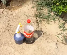 Halt! Hebe die Cola doch lieber für den Garten auf, anstatt sie einfach wegzuschütten
