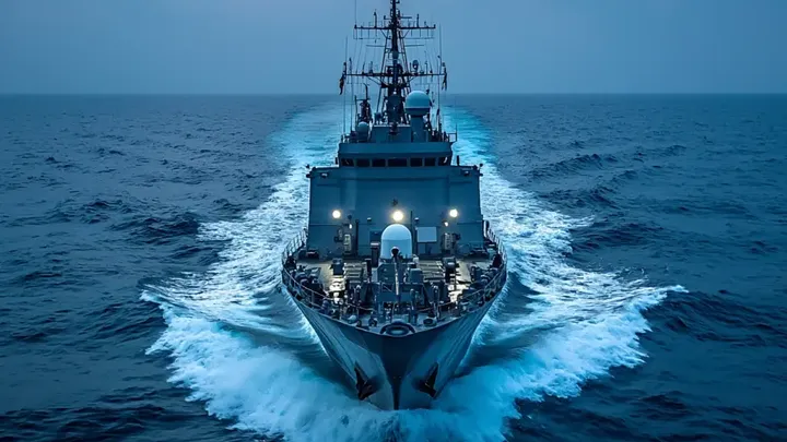 Gefundenes Filmmaterial: Marine begegnet riesiger Kreatur unter Wasser