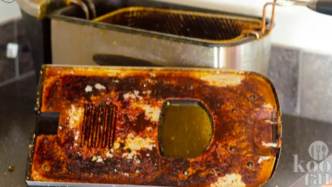 Cleaning your deep fryer has never been this easy! This trick is is so simple!