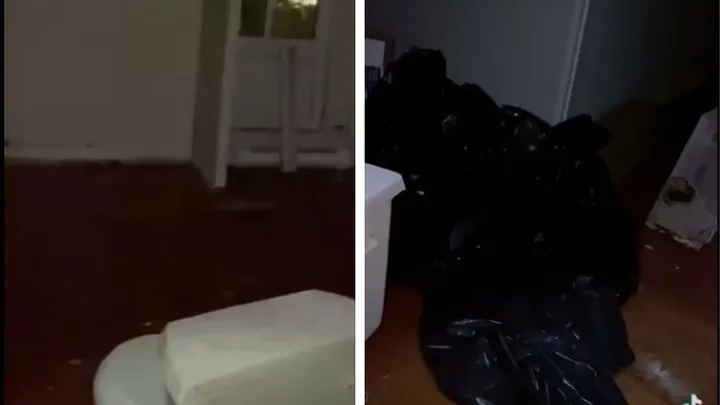 Toen deze vrouw haar badkamerspiegel van de wand haalde, onthulde ze een duister geheim