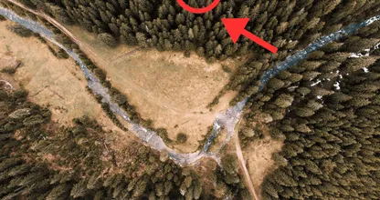 Un drone capture quelque chose que personne n'était censé voir