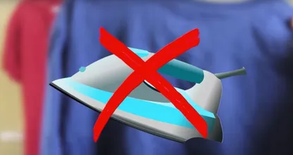 5 Wege deine Klamotten ohne Bügeleisen glatt zu bügeln!