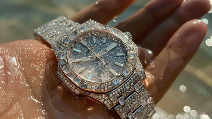 Woman finds diamond watch on beach - when jeweler sees it, he turns pale