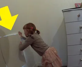 Mała Dziewczynka Znajduje w Swoim Domu Sekretny Pokój, który Prowadzi do Jeszcze Dziwniejszej Niespodzianki