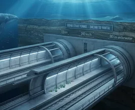 China se ríe de Occidente: Construye un túnel submarino de 120 km mientras otros discuten sobre pequeños puentes