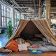 CEO Allows Young Woman to Live Inside "Pillow Fort" in Office - But Watch What Happened Next