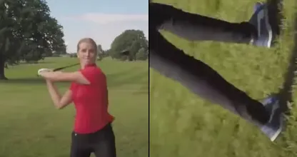 Inappropriate moments caught on camera by a drone