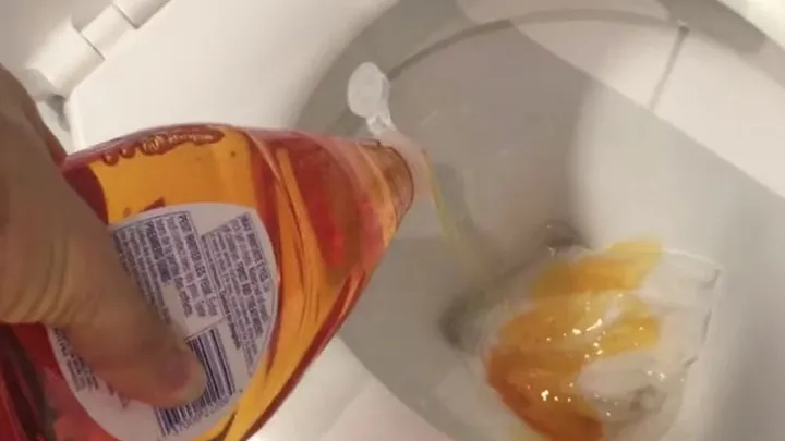 Voici une excellente raison de mettre du liquide vaisselle dans vos toilettes !