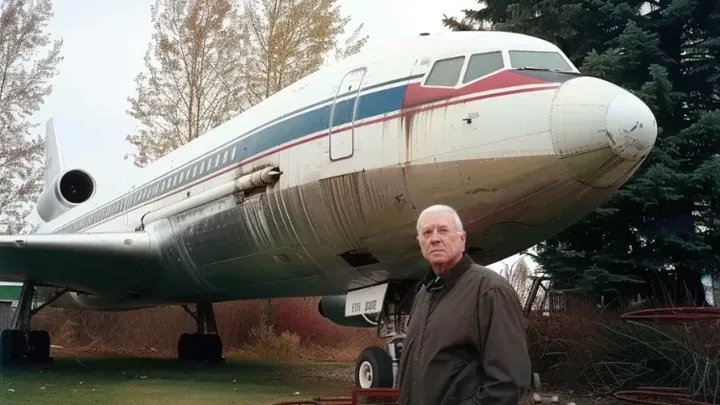 This old man turned an airplane into his home and the inside looks pretty special