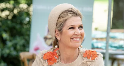 Deze foto heeft koningin Máxima als achtergrond op haar telefoon