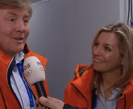 Dít is het resultaat van de selfie die het koningspaar maakte