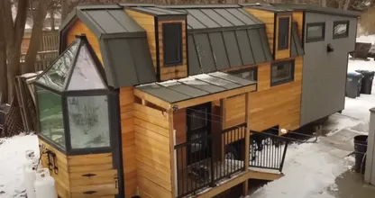 Watch How This Couple Transformed a Tiny Trailer Into A Family Home of Dreams!