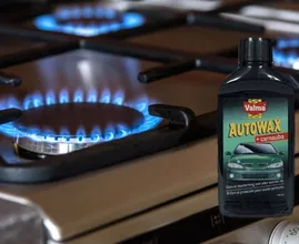 This is why you should apply car wax to your gas stove