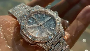 Frau findet Diamantuhr am Strand - Juwelier wird blass, als er die Uhr sieht