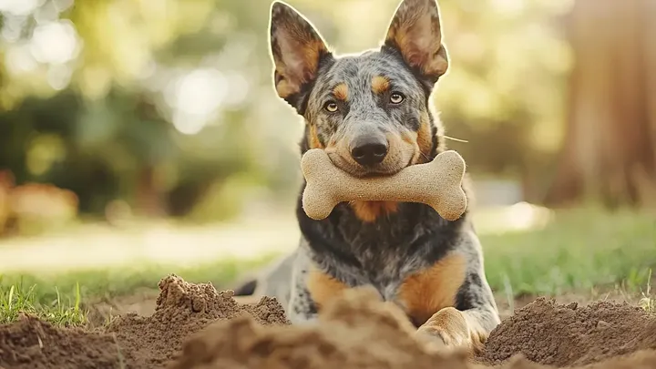 Hond graaft 11 uur achter elkaar een enorm gat - wat hij ontdekt laat iedereen verstomd staan