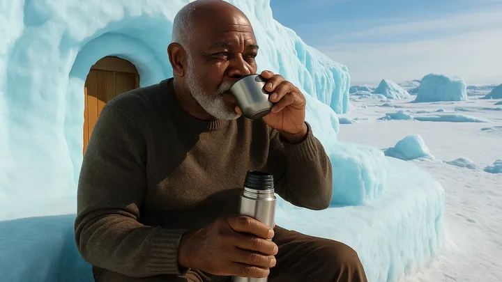 He Built His Dream Home Inside an Iceberg — Take a Peek Inside
