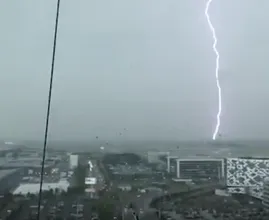Na zonneschijn komt regen: code geel voor stevige onweersbuien