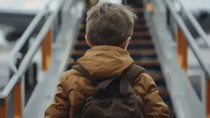 Boy Keeps Making Strange Hand Signals During Flight - When Stewardess Realizes Why, She Orders the Plane To Land