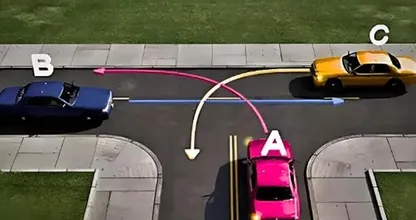 ¿Qué coche tiene preferencia? No mucha gente lo sabe.