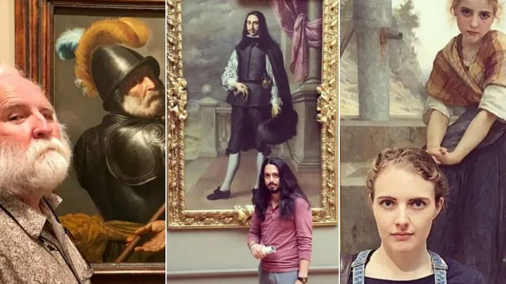 Bin ich das etwa? 11 Leute, die im Kunstmuseum ihren Doppelgänger getroffen haben!