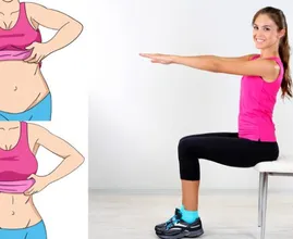 Você quer perder peso? Com estes 5 exercícios de cadeira você vai se livrar da sua gordura da barriga!