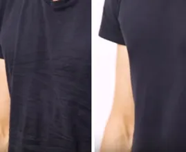 Strijk je shirt glad binnen 1 minuut zonder strijkijzer