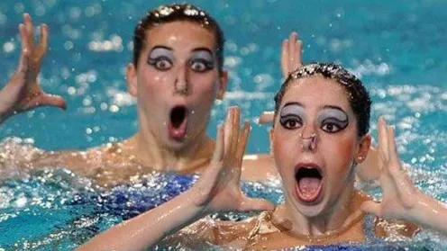 Fotos divertidas de deportes que fueron tomadas en el momento justo