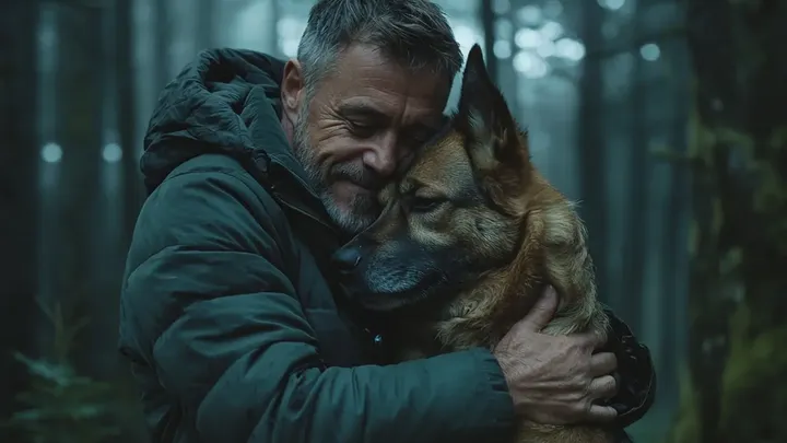 Zijn hond rende plotseling het bos in - wat hij vervolgens aantrof deed zijn bloed koud stromen!