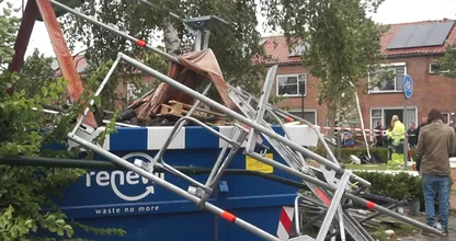 Dode en gewonden door windhoos boven Zierikzee