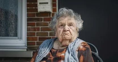This 96-year-old lady's home looks normal from the outside but the inside you will love