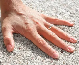 This trick could help you remove a ring that's stuck on your finger without breaking it