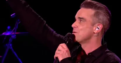 Robbie Williams klinkt in dit fragment als een rasechte Amsterdammer