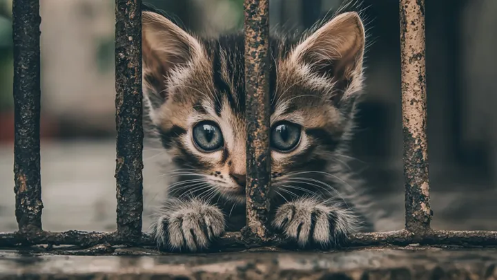 Monkey Drags Away Kitten - Owner Is Shocked To Uncover The Truth