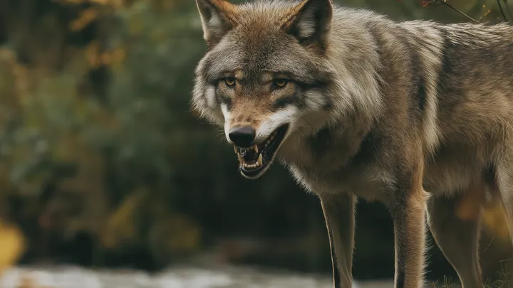 Un lobo se niega a moverse: un veterinario se sorprende al descubrir la verdadera razón