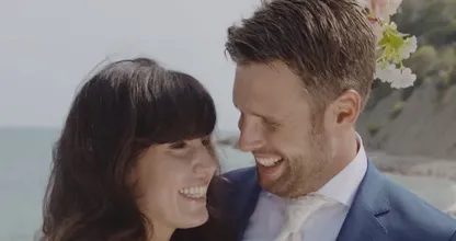 Kirsten en Nick Schilder zijn 14 jaar samen en dat wordt gevierd met een kiekje uit de oude doos