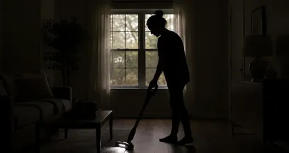 Here’s Why You Should Try Cleaning With The Lights Off — The Difference Is Surprising