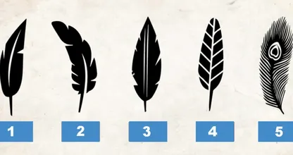 Test: De veer die jij kiest onthult erg veel over je karakter! Welke veer vind jij het mooist?