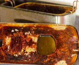 Cleaning your deep fryer has never been this easy! This trick is is so simple!