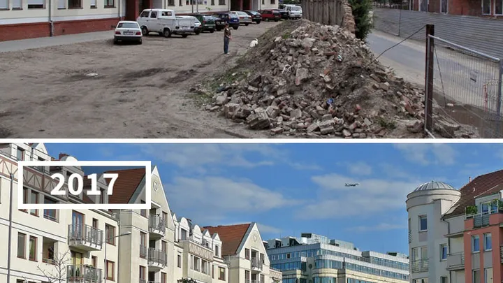 These photo's were taken 100 years apart and it's crazy how much the world has changed!