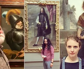 Bin ich das etwa? 11 Leute, die im Kunstmuseum ihren Doppelgänger getroffen haben!