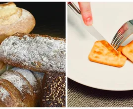 What's better when you're losing weight; bread or crackers? What do you think?