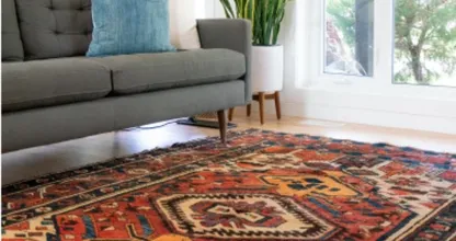 This is how you can clean a rug without any cleaning products