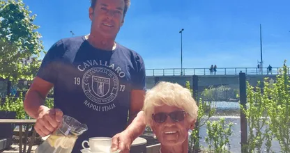 Gerard Joling heeft de schrik er flink in zitten en doet zijn verhaal in een videoboodschap...