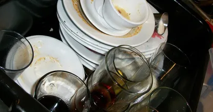 This is why you should never rinse dirty dishes before putting them in the dishwasher