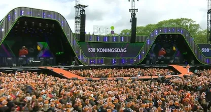 Ruim 1 miljoen tickets aangevraagd voor 538 Oranjedag in Breda