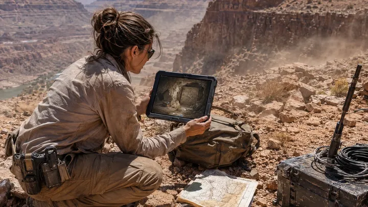 Een rotswand stortte in de Grand Canyon in en bracht dit gruwelijke verhaal aan het licht...